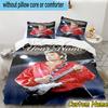 3pcs Custom Name Rock Star Performance Bedding Set Includes 1 Duvet Cover & 2 Pillowcases for All Seasons Dormitory Home Decor Christmas gifts