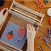 Ayasee Wooden Weaving Loom, Multi-Craft Weaving Frame to Handcraft for Kids and Beginners, 15.7 x 11.8in/ 40 x 30cm