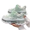 Haute Couture Version! Weiße Dad-Schuhe Damen Sport- und Freizeitschuhe Plateau vielseitig 2025 Frühling und Sommer höhenverstärkende Laufschuhe