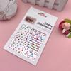 Glitter Face Rhinestone Sticker Self Adhesive Body Bling Stickers Festival Eye Jewels Decoratio G7A7