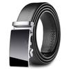 2025 Men's Fashion Leather Belt: Soft Leather, Automatic Buckle, Versatile for Casual or Dress Pants.
