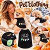 Halloween Dog and Clothes, Funny Small Pet Vest for,, Fall Winter Outfit