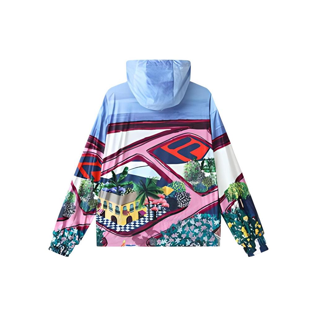 FILA Jackets Women's All Over Print Moderate F11W328701F-ZA
