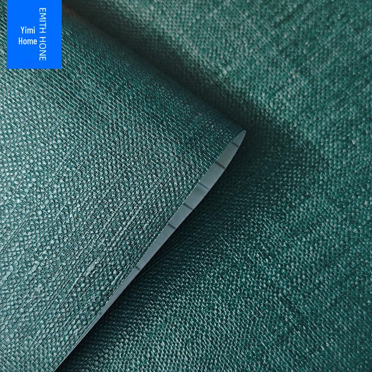 

Самоклеящиеся водонепроницаемые обои с льняной текстурой для спальни и гостиной - Утолщенные, однотонные, влагостойкие, простой дизайн. Width 61cm