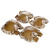 Camouflage Tactical Knee & Elbow Pads Set: 4-Piece Gear for Combat, Training, Riding & Sports Protection