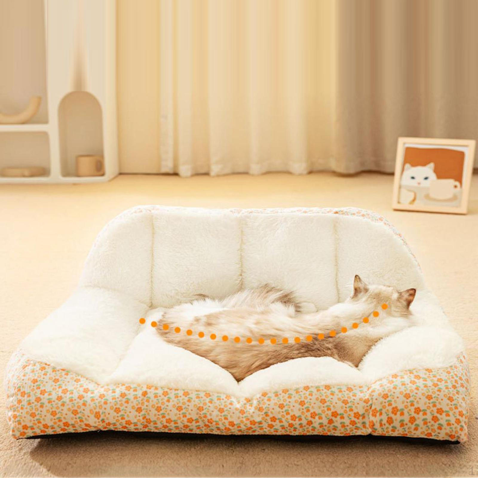 

Уютный диван-кровать для собак и кошек — плюшевое место для отдыха мелких животных