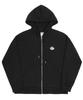 Graver [Unisex] Cloud Smile Embroidered Zip-Up Hoodie_Black