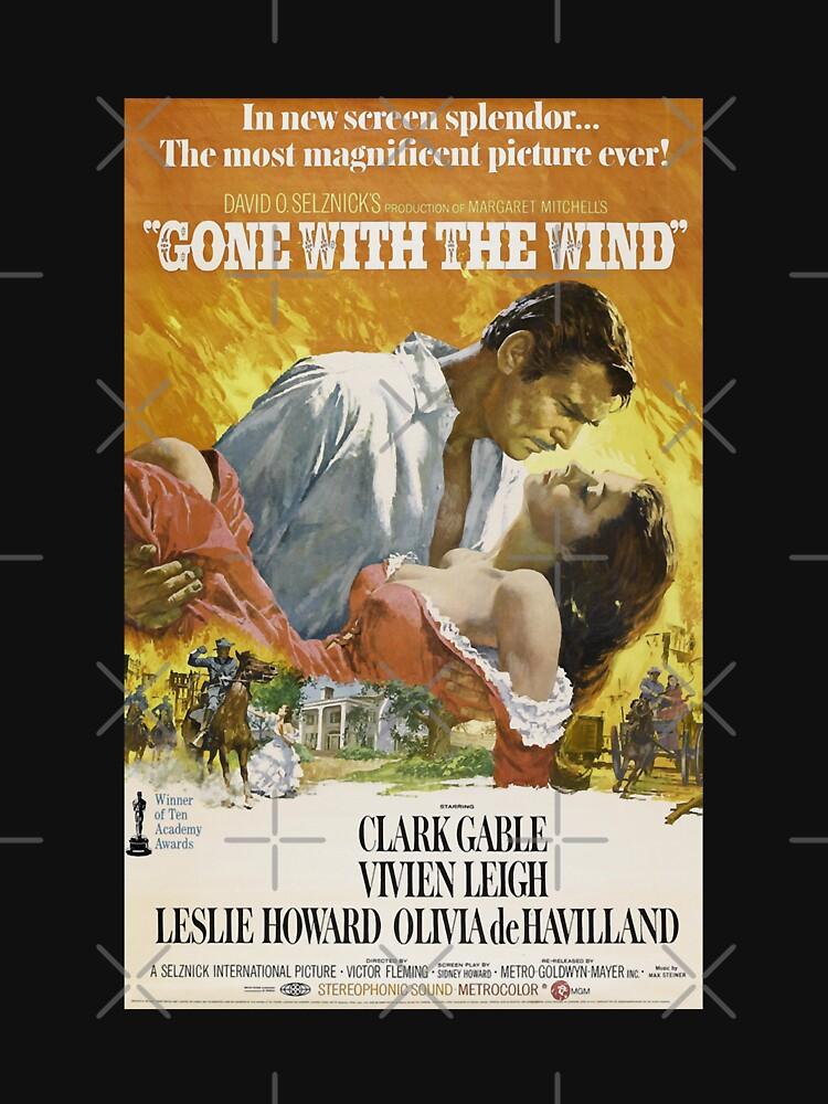 Gone with the Wind Beautiful Model Winner The Wind Movie Christmas Classic T-Shirt