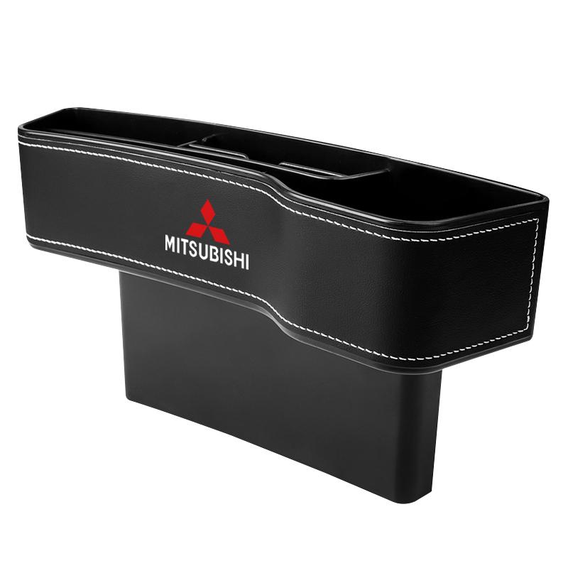 cyzghp1 Car Seat Organizer Gap Slit Filler Holder Seat Crevice Storage Box For Mitsubishi Asx Lancer L200 Pajero Attrage Xpander Mirage