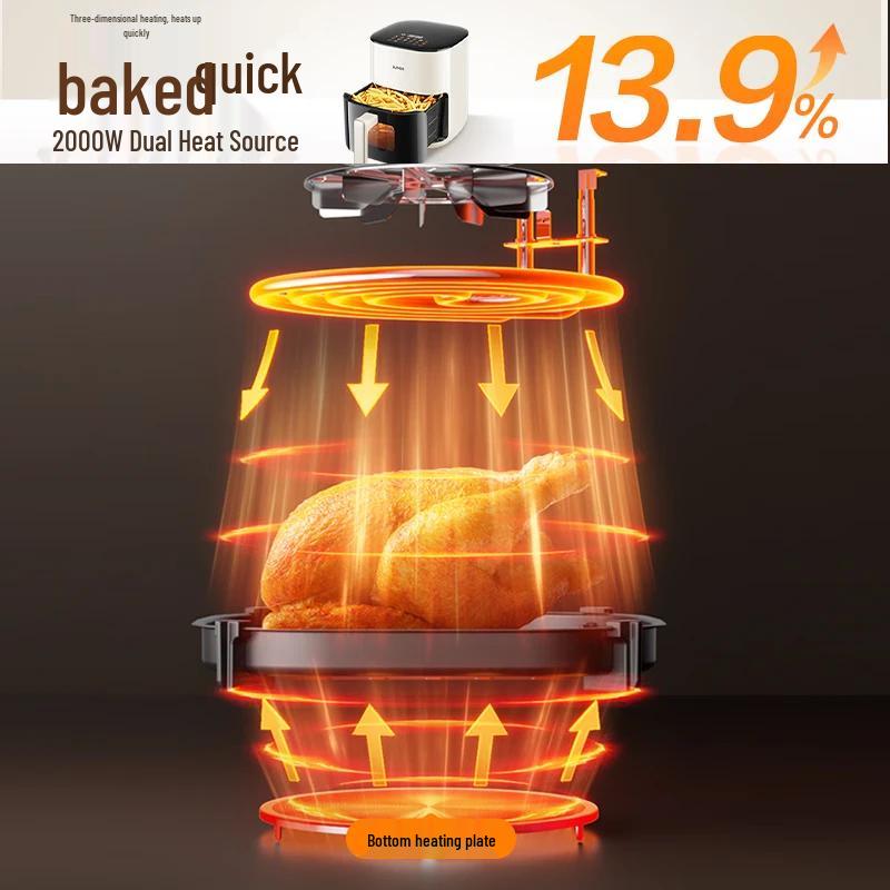 Supor 5L Automatic Air Fryer with Viewing Window