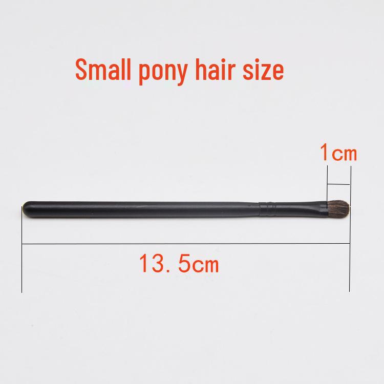 Pony Hair Angled Eyeshadow & Contour Brush for Highlight Blending