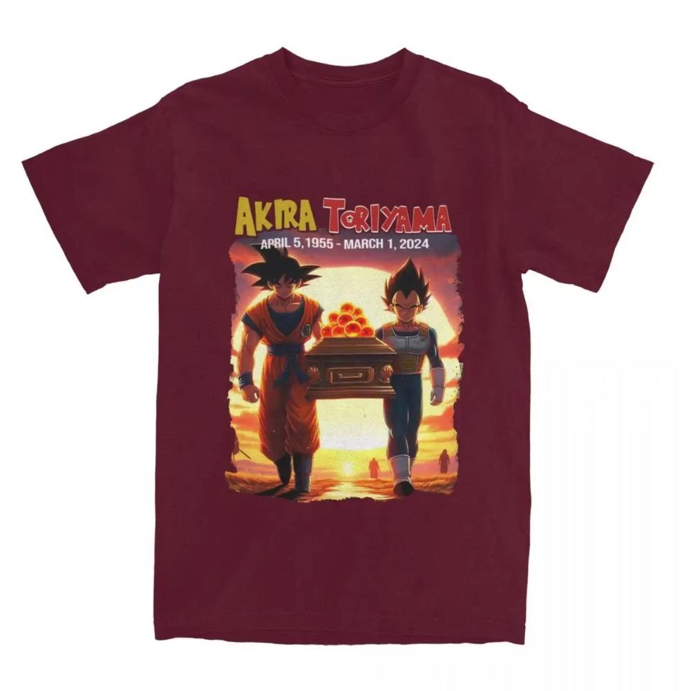 Casual Akira Toriyama Anime T Shirt Men Women  Thank You For The Memories Tee Shirt Summer Clothes