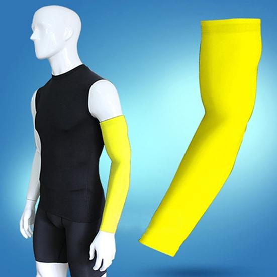 1 Pièce Manchon de Bras Confortable Élastique en Nylon Manchon de Bras de Sport d'Extérieur pour le Sport