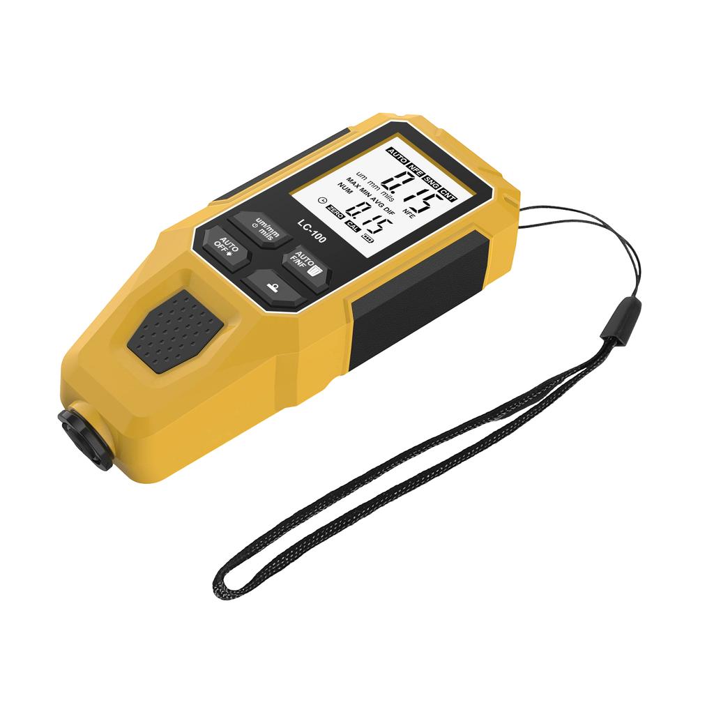 Car Coating Thickness Meter with Large LCD Screen for Accurate Data Reading and Builtin Data Storage Function