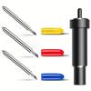 Deep Cut Blade with 30/45/60 Degree Sharp Point Compatible with Explore Foam Chipboard Faux Leather Cutting Tool