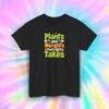 Plants and Weights Shirt Vegan Fitness Workout Healthy Lifestyle Gift Tee S-5XL