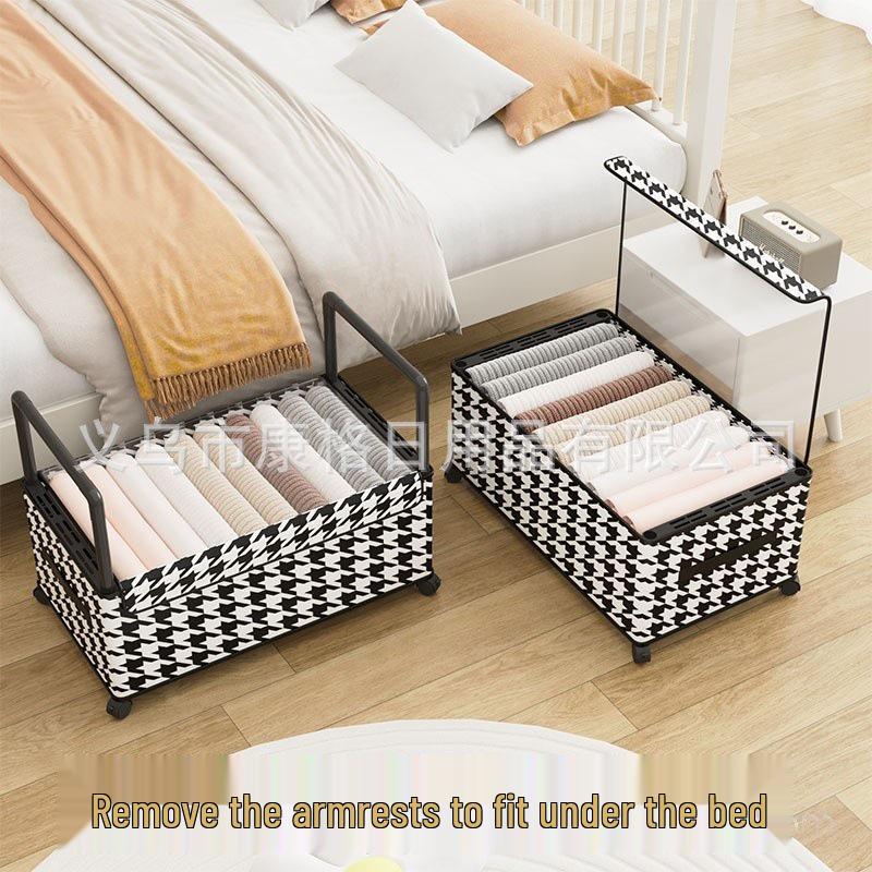 Cross-Border Multifunctional Multi-Layer Organizer Shelf and Movable Lingerie Storage Cabinet