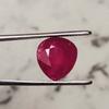 10 Cts Natural Mozambique Red Ruby Heart Shape Certified Heated Gemstone