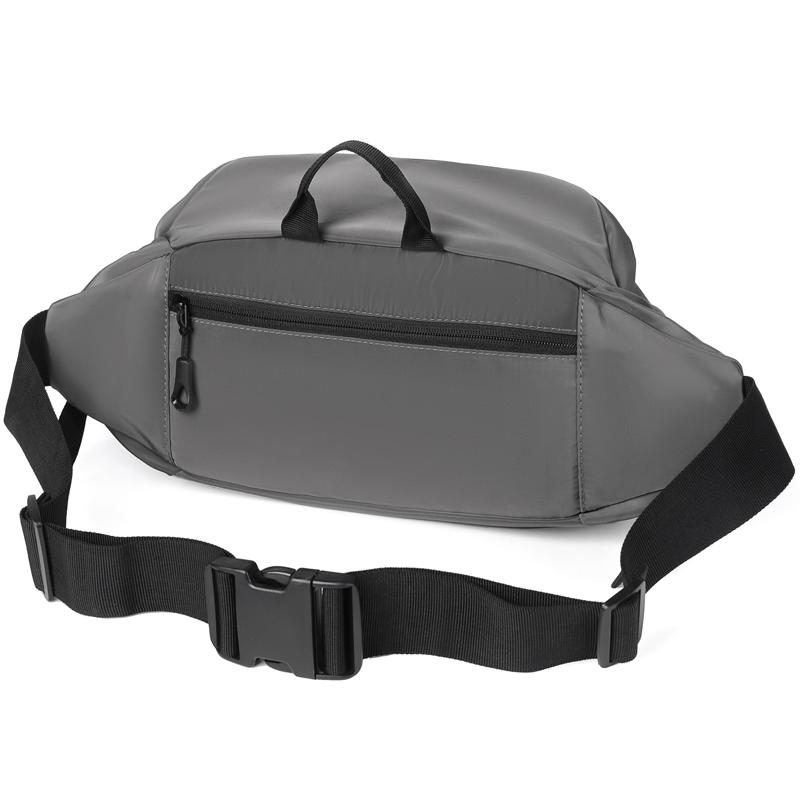 Men's Commuter Shoulder Bag, Oxford Large Capacity Simple Men's Chest Bag with Adjustable Shoulder Strap, Men's Waist Bag