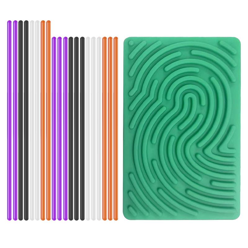Silicone Sensory Activity Board Toys,Busy Board Fidget Antistress Anti Stress Relief Toys For Kids Children Adults Adhd Autism