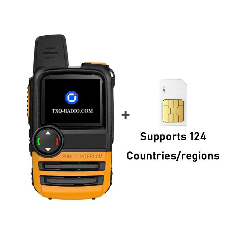 Mini-Radio für den Außenbereich, öffentliches POC-Globalradio, 5000 km, 4G-Mini-Radio für den Außenbereich