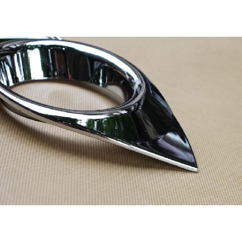 For 2014-2016 Toyota Highlander Kluger Front Rear Fog Light Lamp Cover Surrounds