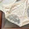Pure Desire Sexy Lace Underwear Women's Summer Thin Women's Triangle Shorts Mid Waist Panties