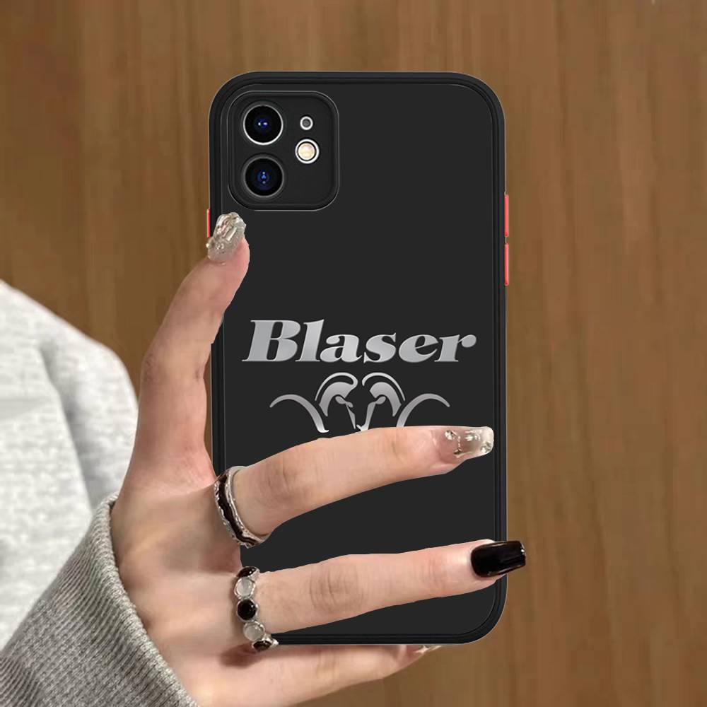 

Blaser Usa Rifles Police Phone Case For IPhone 16e 16 15 14 13 12 11 Pro Max X XS Max Plus Matte Clear iphone X