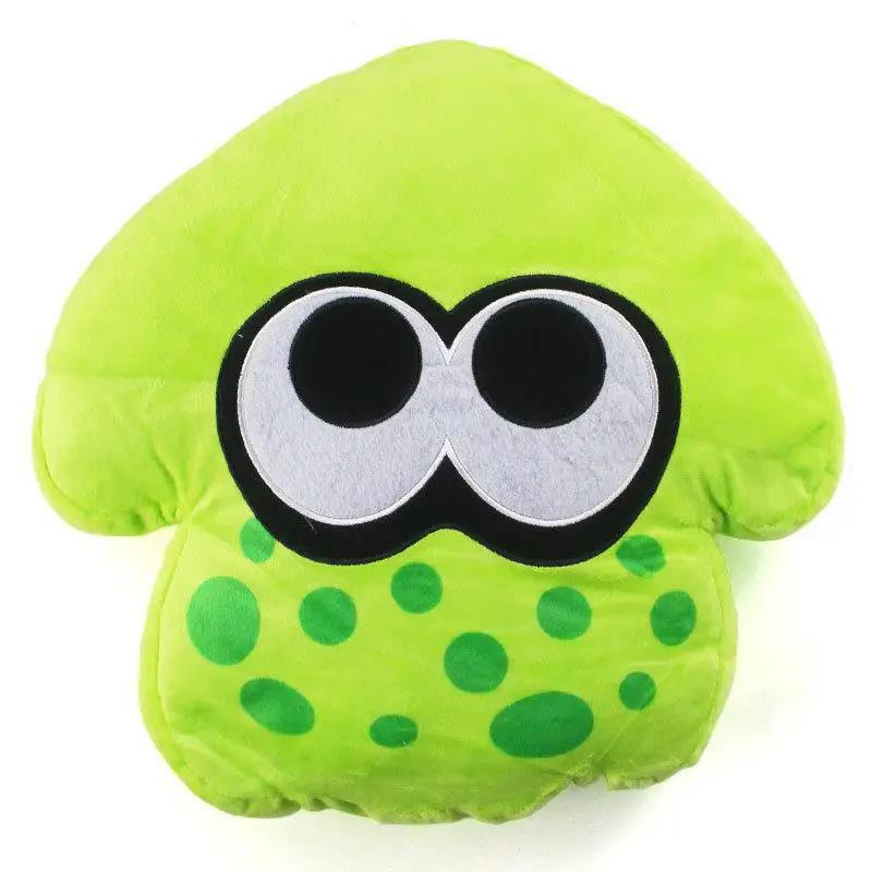 

33cm Orange Green Splatoon Inkling Anime Kawaii Animal Pollow Cushion Plush Peluche Soft Stuffed Cartoon Toys Dolls Kids Gift 33cm