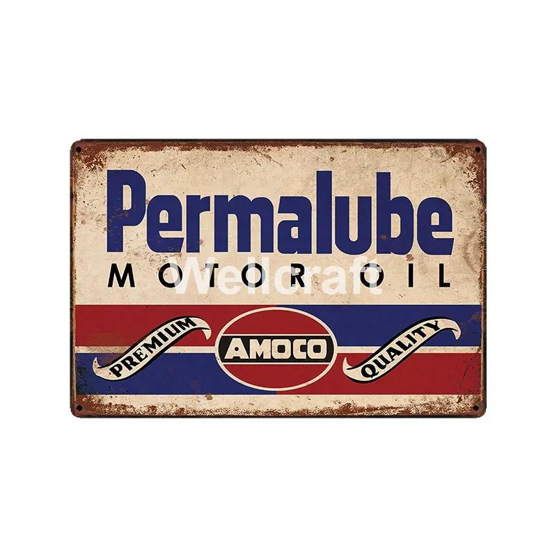 [ WellCraft ] Castrol GOLDEN FLEECE BP AMPOL Metal Signs Poster Vintage Painting Motor Oil Custom Decor LT-2025