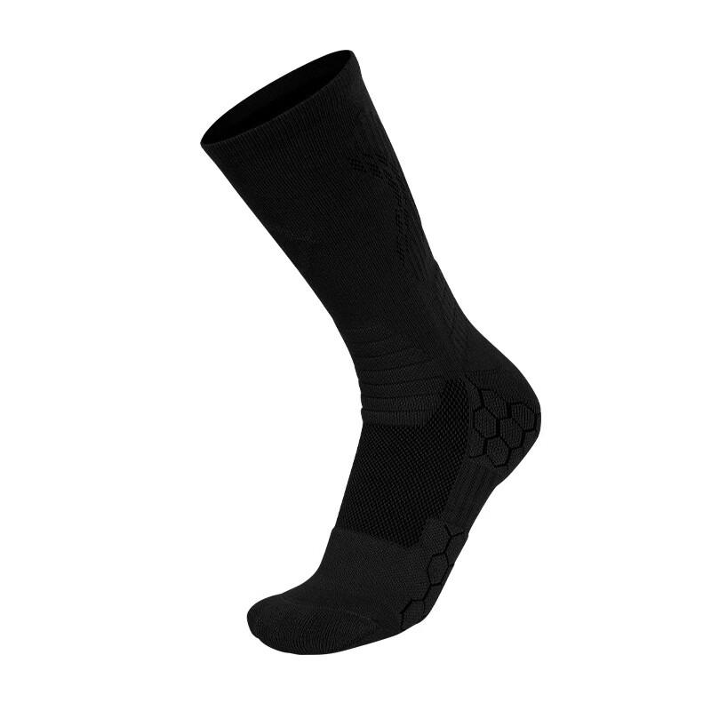 LAMIU Unisex Cushioned Crew Sports Socks (2 Pairs)