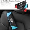 For MINI Cooper JCW WORKS R55 R56 F55 F56 R57 R58 R59 R60 Car Styling Safety Belt Cover Shoulder Protector Pad Auto Accessories Qw63