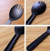 100pcs/lot Disposable Fork Spoon Plastic Tableware Cake Fork Independent Packaging Wedding Birthday