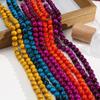 High-Quality Imitation Yellow Tiger Eye Gemstone Glass Beads for DIY Bracelets and Ornaments