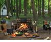 Outdoor Aluminum Portable Cookware Set DS-512: Multi-Person Kettle & Non-Stick Pan for Picnics