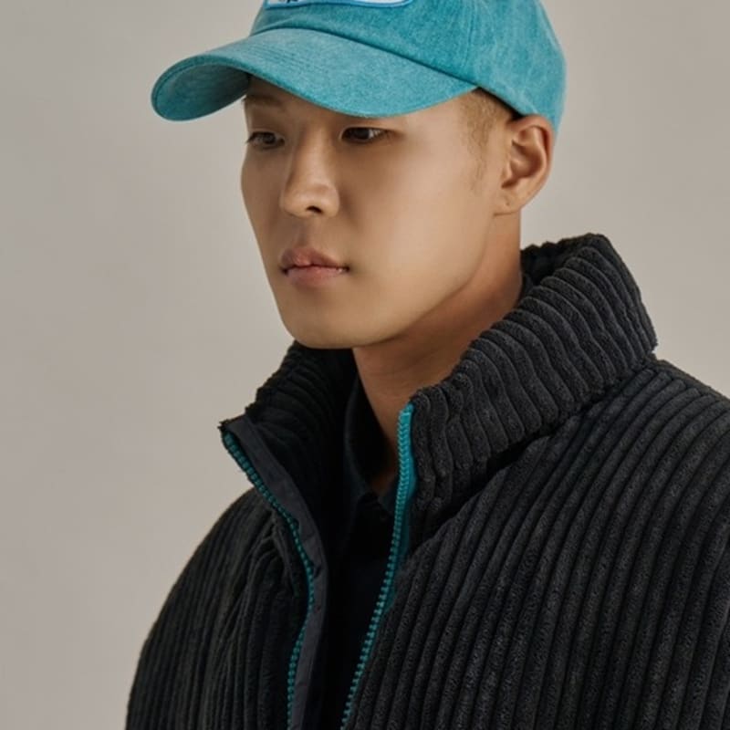 NONTYPE Crest WASHED BALL CAP (DARK MINT)