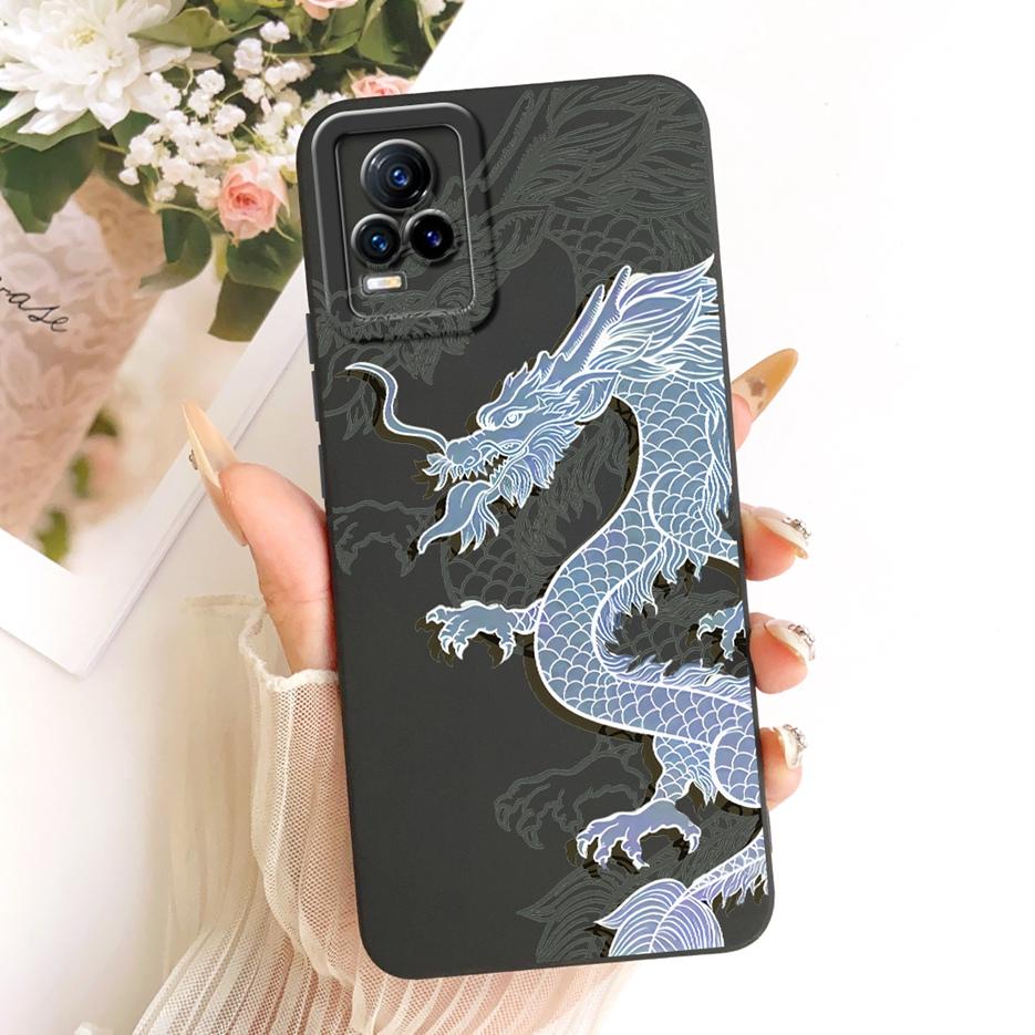 For Vivo V21 Case V2066 V2108 Cute Cat Panda Cartoon Cover Soft Silicone Case For Vivo V21e V2061 V 21 e VivoV21 VivoV21e Fundas