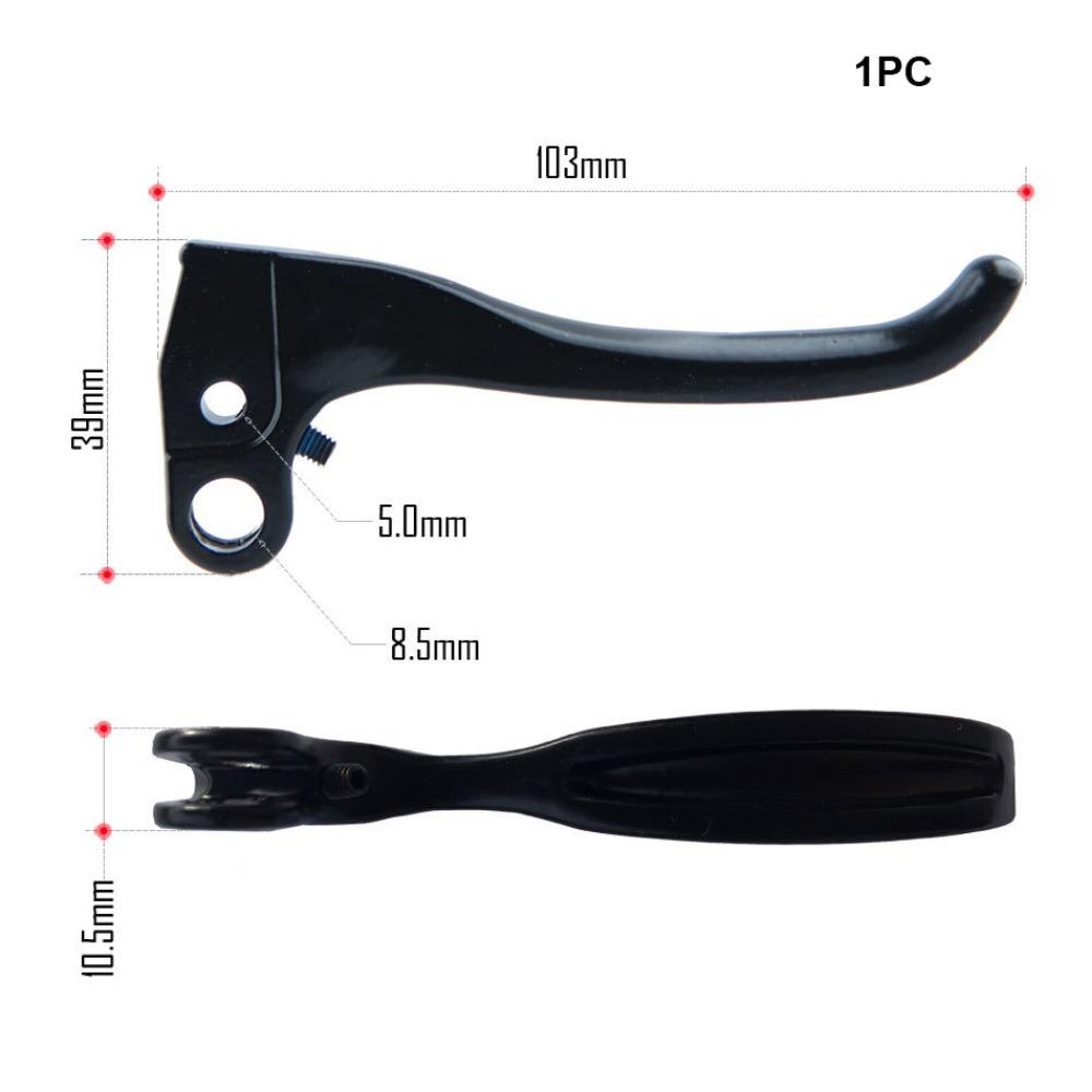 Aluminiumlegierung Stromausfall Ölbremspumpe Schwarzer Mountainbike Bremshebel für XOD Bremshebel