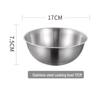 ZISIZ Thickened Stainless Steel Mixing Bowl
