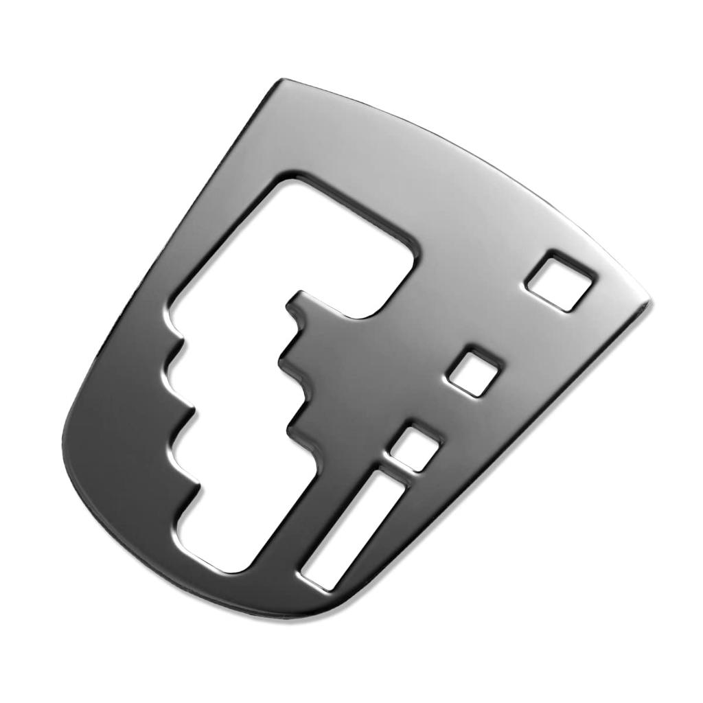 Oi-trading Toyota Aqua NHP10 Early Period (~2014.12) Shift Gate Panel, Silver, Material: SUS304 Stainless