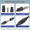 Ip68 Cable Waterproof Joint Wire Quick Connection Waterproof Connector 2/3Pin Solderless Lamp Wiring Outdoor Rainproof Terminal