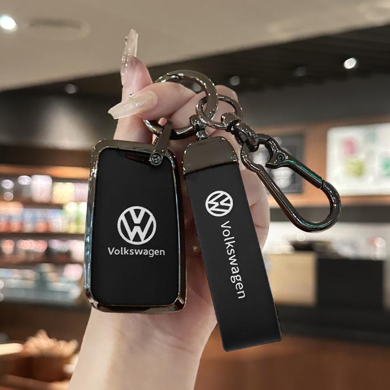 2026 Hot For VW VOLKSWAGEN For VW Volkswagen Tiguan MK2 Golf 7 MK7 T-Cross T-ROC Polo Touran Zinc Alloy Car Key Case Cover Shell