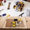 Customizable 2WD Smart Robotics Vehicle Chassis Kit Suitable for Learning