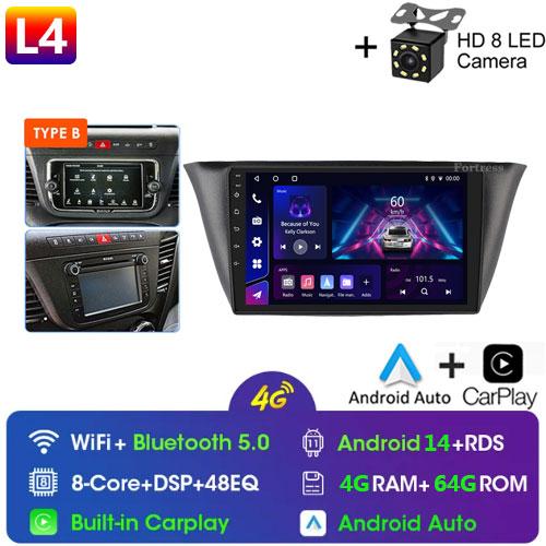 For Iveco Daily 2013-2021 Android Car Radio Intelligent System Multimedia Player Navigation GPS Carplay Touch Screen Auto Stereo