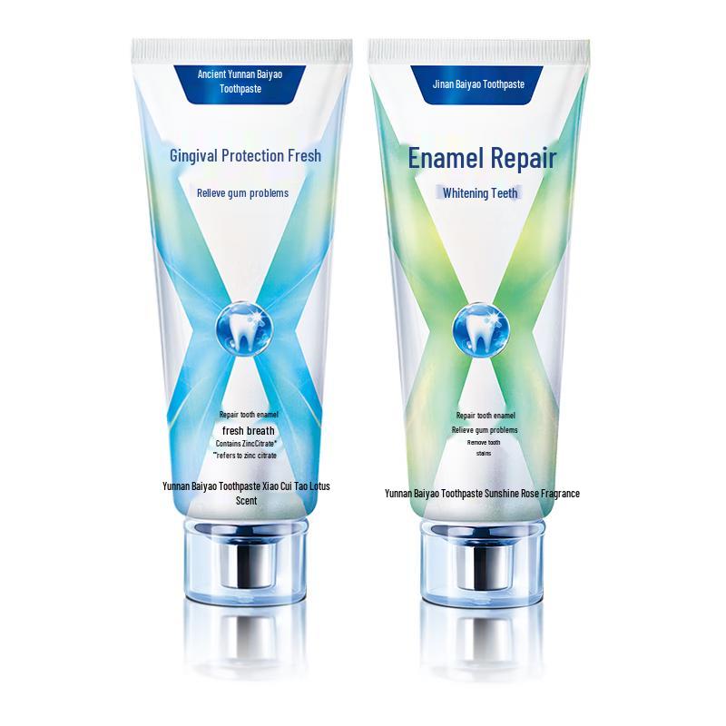 Yunnan Baiyao Gum Care & Enamel Repair Toothpaste Set