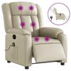 VidaXL Electric Reclining Massage Armchair, Relaxation Chair with Backrest, Seat with Armrests Living Room, Modern, 3205258