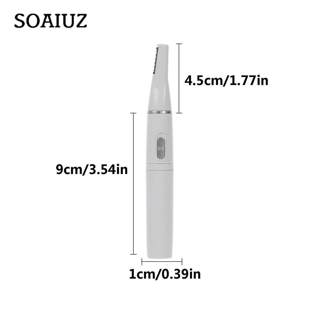 Sagit 2 In 1 Electric Nose Ear Hair For Men And Women Eyebrow Shaping Knife
