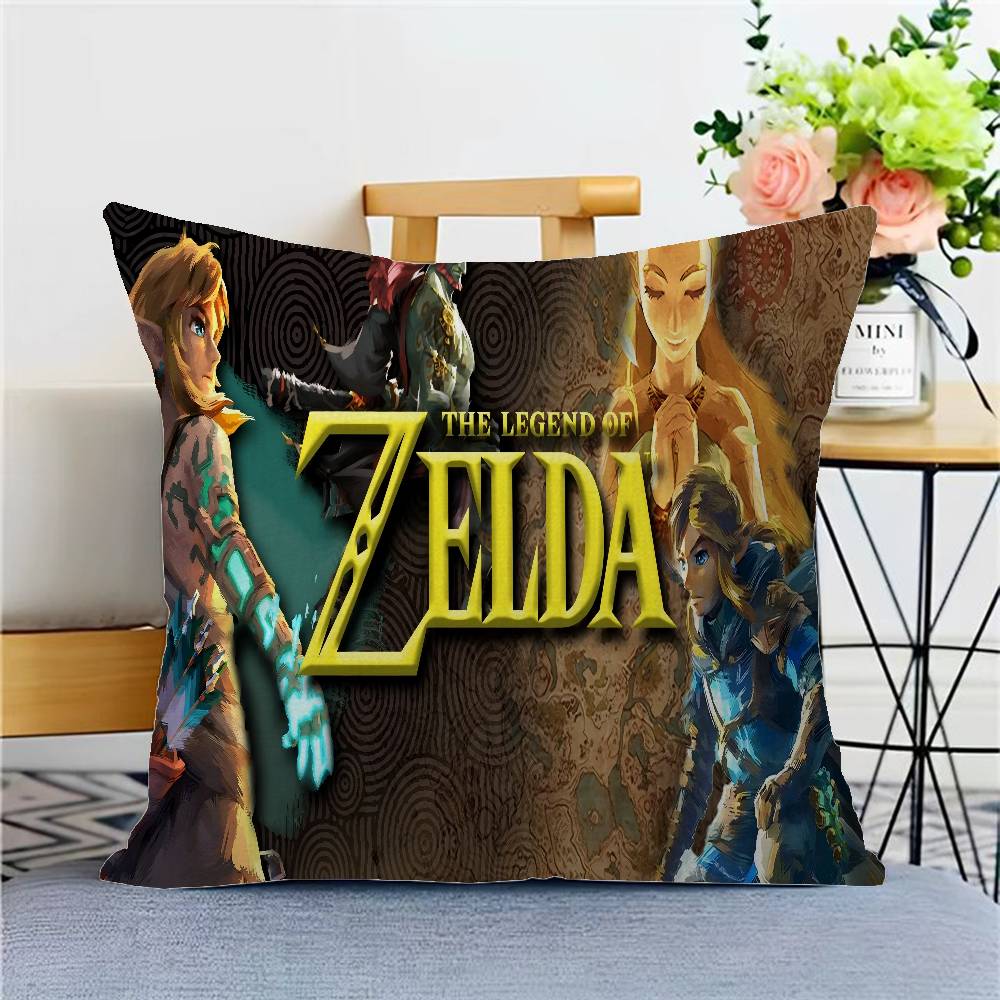 Die Legende von Z-Zelda Spiel Kissenbezug Zoll Bauernhausdekor Heim Überwurf Kissenbezüge für Couch Dekorationen