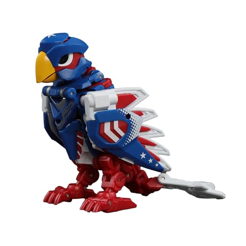 

Эксклюзив для зарубежных стран BEASTBOX 52TOYS BB-09US ULTRA SHIELD Трансформирующаяся игрушка, Куб в попугая, Предварительно окрашенная, Высокоподвижная фигурка действия, Трансформируется