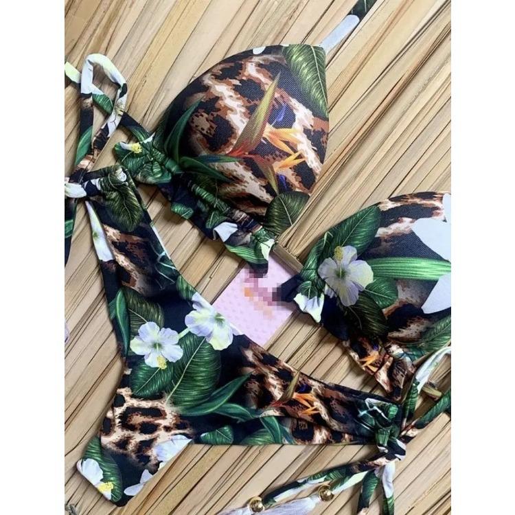 2025 Popular Womens Beachwear Sexy Bikinis Set Hot Sport Swimwear Push-Up Padded Swimsuit Exquisite Bather Swimwear